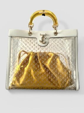 Jimmy Choo Varenne Tote Plexi Bag